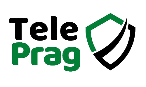 Logotipo Teleprag - Rodapé